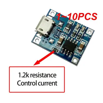  1 ~ 10PCS 18650 литиева батерия защита борда Micro USB / Type-c зареждане модул TP4056 със защита една плоча модул TC4056