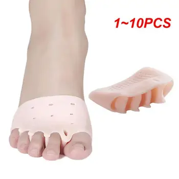 1 ~ 10PCS силиконов гел Toe сепаратор пръст разделител крака грижи скоби поддържа инструменти Pinky Guard крак Hallux Valgus Care Tool