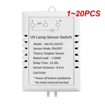  1 ~ 20PCS сензорен превключвател Uv бактерицидна лампа 220 V сензорен превключвател Микровълнова индукция Uv лампа контролен превключвател модул