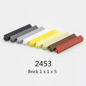 1 бр. Блокове сгради 2453 Тухла 1 x 1 x 5 Колекции Насипни модулни GBC играчки за високотехнологичен MOC комплект
