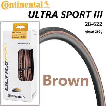 1 чифт Continental Ultra Sport III 700x28 черен кафяв сгъваем PureGrip 3 гуми за пътни велосипеди сгъваема гума