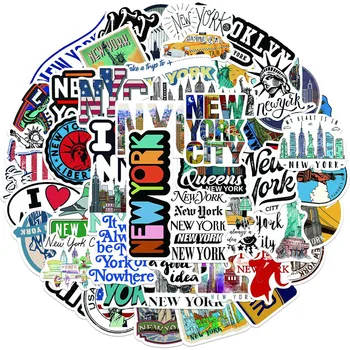 10/30/50Pcs Обичам Ню Йорк Ню Йорк карикатура графити стикери за DIY китара лаптоп телефон багаж декорация водоустойчиви ваденки