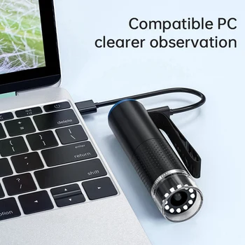 1000X Wifi цифров микроскоп 200W пиксел 1080P портативна USB телефонна лупа за ремонт на наблюдение на заваръчни микроби