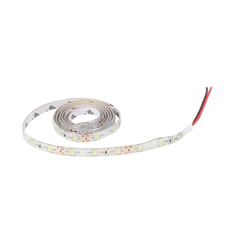 10Pcs 1M 60-3528 SMD водоустойчива LED светлинна лента DC12V (бяла)