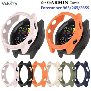 10PCS защитен калъф за Garmin Forerunner 965 265 265S Smartwatch Soft TPU броня удароустойчив капак протектор черупка