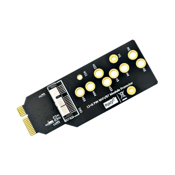 12 + 6 пинов wifi Bluetooth модул протектор адаптер за BCM94360CD BCM94331CD BCM94360CS BCM94360CS2 BCM943224PCIEBT2 лесен за използване