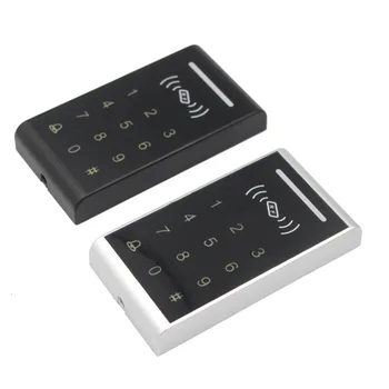 125khz RFID карта подсветка докосване контрол на достъпа клавиатура EM четец на карти отварачка за заключване на вратите wiegand 26 изход Безконтактен четец на карти