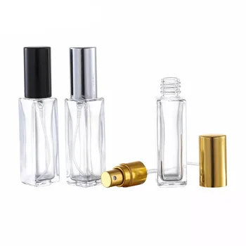 1pc 6ml прозрачна стъклена спрей бутилка празен парфюм пулверизатор за многократна употреба бутилки мини пръскачка флакон преносим парфюм дозатор флакон