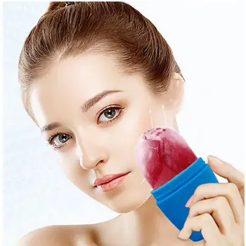 1PCS Roller Face Skincare Beauty Tool Facial Roller силиконов масажор Face Ice Roller Therapy за мускулно зачервяване