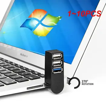 1~10PCS Високоскоростен USB 2.0/3.0 HUB Multi USB сплитер 4 порта разширител Множество USB разширители Компютърни аксесоари за лаптоп PC
