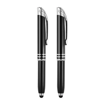 2 парчета осветен връх писалка химикалка фенерче писане химикалки LED светлина писалка за писане в тъмното Училищни пособия