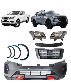 2020 Навара дизайн аксесоари кола броня тялото комплект преден фейслифт броня за Nissan Navara Np300 2015
