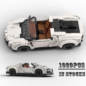 2022 Нов Moc класически автомобил Chiron Grand Sport Hypercar Super Racing Car Модел Строителен блок Тухла събрание Детска играчка DIY подаръци