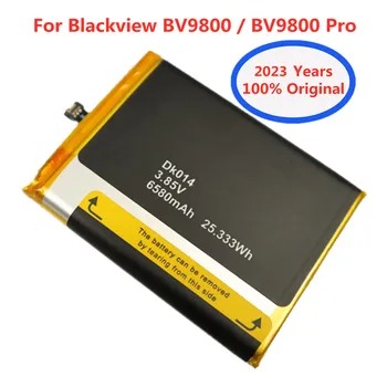 2023 година 100% оригинален BV 9800 6580mAh DK014 батерия за Blackview BV9800 / BV9800 Pro BV9800Pro смарт мобилен телефон Batteria