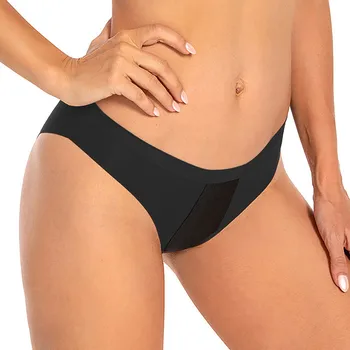 2023 Реколта бански менструален течове бикини дъното бански костюми средата талия плуване дъна панталони за жени Bañador Hombre