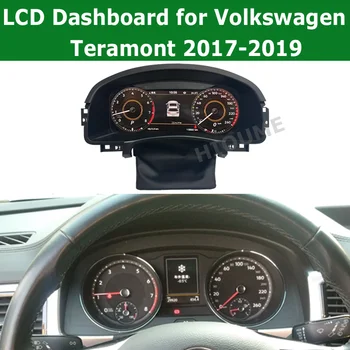 2023Lates Car Digital LCD Meter Instrument For Volkswagen Teramont 2017-2019 Smart Speedmeters Dashboard Cluster Virtual Cockpit