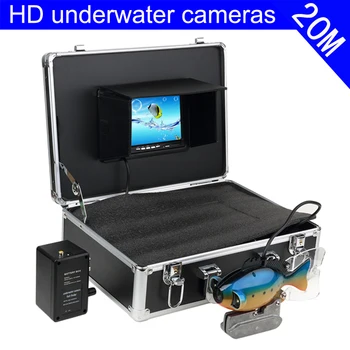 20m Професионален търсач на риба Подводна риболовна видеокамера 7