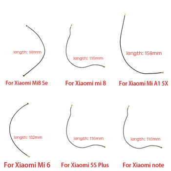 20PCS Лотове Ново за Xiaomi Mi 5 5 A1 5X 6 8 Se Max Mix 2 2S 5S Plus Вътрешен Wifi антена сигнал Flex кабел тел лента части