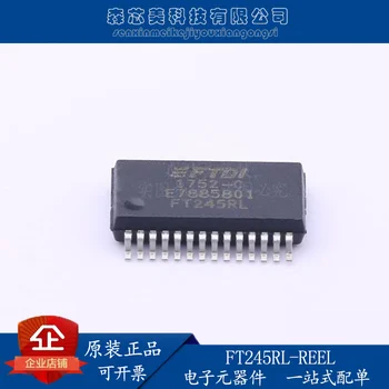 2pcs оригинален нов FT245RL-REEL FT245R SSOP-28 USB към сериен интерфейс IC