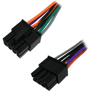 2X 24 пинов към 8-пинов ATX захранващ адаптерен кабел, съвместим за DELL Optiplex 3020 7020 9020 Precision T1700 12-инчов (30Cm)