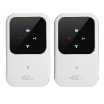 2X преносим 4G LTE WIFI рутер 150Mbps мобилен широколентов хотспот SIM отключен wifi модем 2.4G безжичен рутер