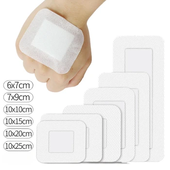 3sheets/set Големи кожни пластири Самозалепващи се превръзки Дишаща превръзка за рани за първа помощ Plaster Woundplast