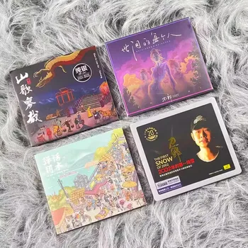 4 комплекта китайска поп музика официална оригинална оригинална 1 CD диск текстове книга комплект Китай мъжки певец Dao Lang песни албум