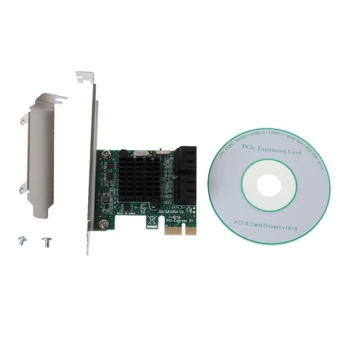 4 порт III 6GB/S PCIE X1 към контролер SSD карта висока скорост
