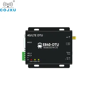 4G LTE RS232 RS485 COJXU E840-DTU(4G-02)E Безжичен приемо-предавателен модем за данни SMA 23 ~ 33dBm DC 8V ~ 28V LTE-FDD WCDMA GSM
