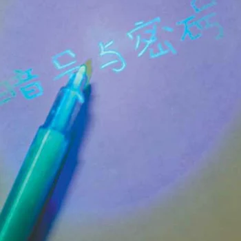 4PCS Невидима писалка за мастило Fun Colorful Hidden Word Graffiti Pen, подходяща за артистични скални рисунки и великденски яйца