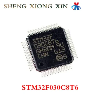 5pcs/Lot 100% Ново STM32F030C8T6 STM32F030K6T6 STM32F030CCT6 LQFP-48 ARM микроконтролер-MCU STM32F интегрална схема