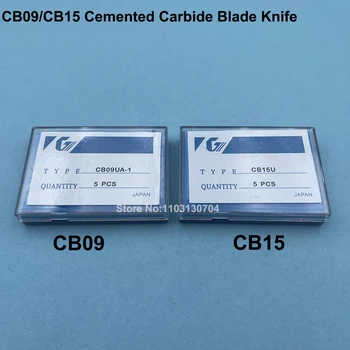 5PCS За Graphte CB09 CB15 нож CB09UA-5 циментиран карбиден нож CE5000 CE6000 CE3000 FC8600 FC8000 FC9000 Кътър плотер