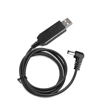 ABCD Walkie USB зарядно устройство за UV-5R BF-UVB3 S9 R50 UV82 UVS9 с индикаторна светлина