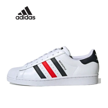 Adidas Superstar Classic Black White Causal Skateboard Shoes Mens Womens Outdoor Sports Sneakers