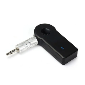 AUX 3.5mm Bluetooth-съвместим приемник за безжичен адаптер за кола F19A