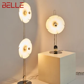 BELLE Nordic Ретро венчелистче етаж лампа лукс модерен семейство Iiving стая спалня LED творчество декоративни стоящи светлина