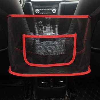 Car Net джоб чанта притежателя столче за кола съхранение организатор чанта автоматично седалка празнина съхранение окото джоб кола интериор прибиране подреждане