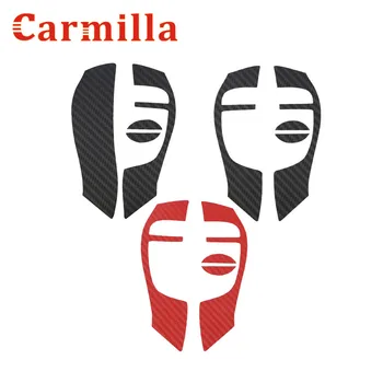 Carmilla Car Carbon Fiber Стикер за лого на волана За nissan x-trail x trail xtrail rogue 2014 2015 2016 2017 3 цвята