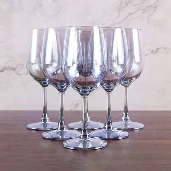 Creative Sequin Blue Wine Glass Cup Чаши Стъклени чаши за шампанско за напитки Оригинален комплект коктейлни чаши Wineglass Spirit Shot