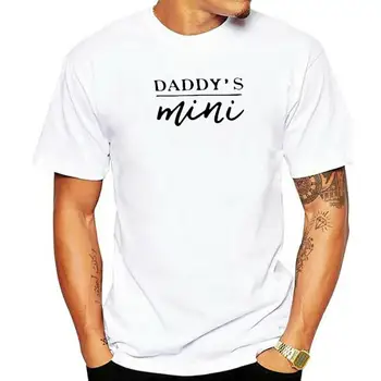 daddy's mini letter print funny mother T shirt Women short Top Summer O-neck Tshirt high quality T-shirt for woman tops clothes