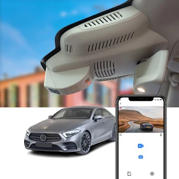 Dash Cam За Mercedes Benz CLS C257 (3-то поколение) 2019 2020 2021 2022 2023, FITCAMX 4K автомобилен видеорекордер WIFI връзка APP