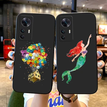 Disney стил телефон случай за Xiaomi Mi 12X 12 11 11T 11i 10T 10 Pro Lite Ultra 5G 9T 8 A3 Blck капак Paca