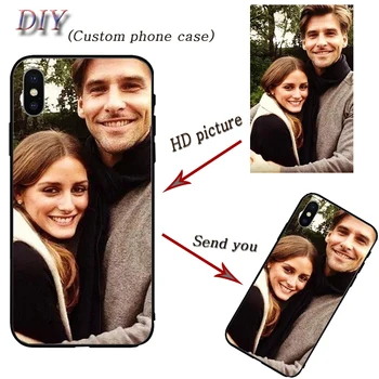 DIY персонализиран дизайн телефон случай за Huawei P20 P9 P10 плюс P смарт чест 10 9 8 Lite 7 снимка покритие отпечатани персонализирате Y7 Y5 Y6 Y3