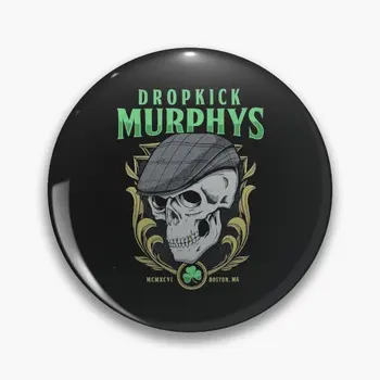 Dropkick Murphys Art Soft Button Pin Brooch Funny Collar Cartoon Hat Cute Creative Lover Clothes Fashion Jewelry Lapel Pin
