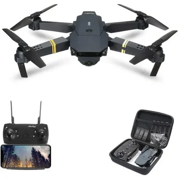 E58 Drone Mini Dron Aircraft Hot 4K HD камера WIFI FPV Quadcopter Сгъваем контролен комплект Преносима играчка