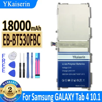 EB-BT530FBU EB-BT530FBC 18000mAh таблетна батерия за Samsung Galaxy Tab4 Tab 4 SM-T530 T533 T535 T531 T537 безплатен инструмент