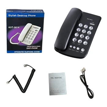 Emegency Телефон за възрастни хора с голям бутон Интегриран телефон за Home Office Dropship