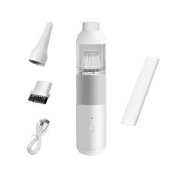 Fashion Handheld Vacuum Cordless Мощна преносима ръчна прахосмукачка за домашен офис за домашни любимци Почистване на косата, B