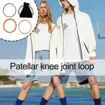 Fine Patella колан баскетбол коляното сила колан Patella коляното съвместно въже гумена лента спортни коляното подложка еластична фиксирана защита