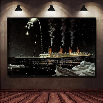 Full Square Diamond Painting Известният филм Титаник мозайка ръкоделие картина диамант бродерия продажба Начало декор